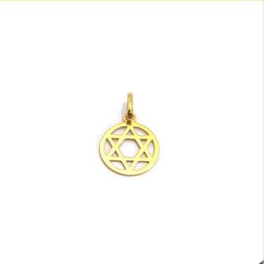 Imagem de Pingente Estrela de Davi em Ouro 18k - Primus LB Joias, Amarelo