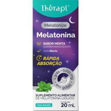 Imagem de Melatonina em gotas 20ml sabor menta 1 gota therapi rapida absorção 0,