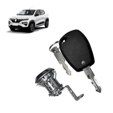 Imagem de Cilindro Miolo Trava Porta Malas Kwid 2017 À 2023 Com Chave - Atemis