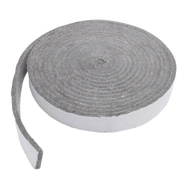 Imagem de Asixxsix Substituição da Junta da Grelha para Alta Temperatura, Junta de Feltro Autoadesiva de 4,5 m para Defumador de Churrasco, Material de Alta Vedação, Fita para Juntas de (Cinza)