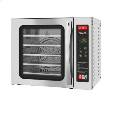 Imagem de Forno Convector Granchef Gpaniz FCVF 35 Flan Digital Com Vapor Em Inox 220V