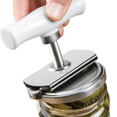 Imagem de Abridor De Frascos Manual Potes Garrafas Tampas Multiuso - Genérico