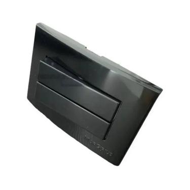 Imagem de Mini Espelho Interruptor Duplo Margirius Móveis Mesas Preto