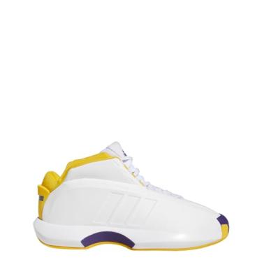 Imagem de adidas Crazy 1 Tênis masculino, Branco nuvem/ouro ousado/pur universitário, 43