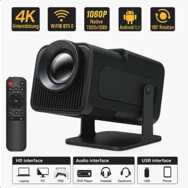 Imagem de Projetor Hy320 Android 11 390 Ansi Smart Tv Wifi - Impermeavel