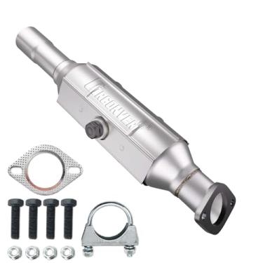 Imagem de CIRconvert Conversor catalítico traseiro compatível com Hyundai Santa Fe Sport 2013 2014 2015 2016, Kia Soul 2014-2018 2.0L Conversor catalítico (compatível com EPA)