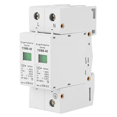 Imagem de ZAWELIYO DC 40KA Dispositivo de descarregador de voltagem 2P protetor de voltagem doméstica disjuntor fotovoltaico dispositivo descarregador acessório de energia