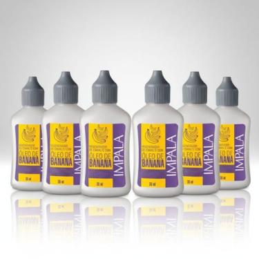 Imagem de Kit 6 Regeneradores de Esmalte Impala Com Óleo de Banana