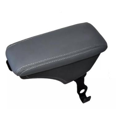 Imagem de Apoio de Braço Encosto P/VW Gol Voyage Saveiro G5 G6 G7 G8 (Sem console central) (Cinza - Costura Cinza)