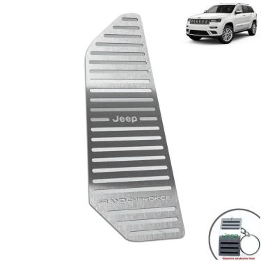 Imagem de Descanso de Pé Inox Jeep Grand Cherokee 2013 a 2018 Prata