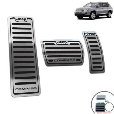 Imagem de Descanso Pedaleira Automático Jeep Compass 2012 A 2015 Preto