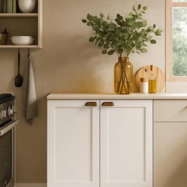 Imagem de Balcão 2 Portas sem Tampo 100% Mdf Americano Provençal Iluminata - Gen