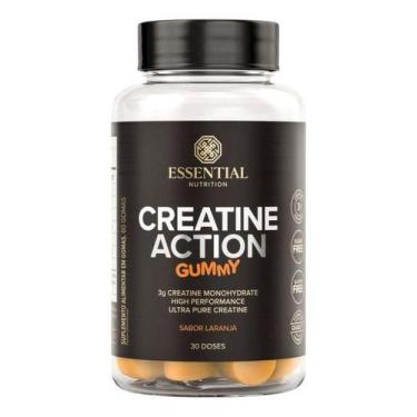 Imagem de Creatina Action Gummy Laranja 30doses Essential Nutrition