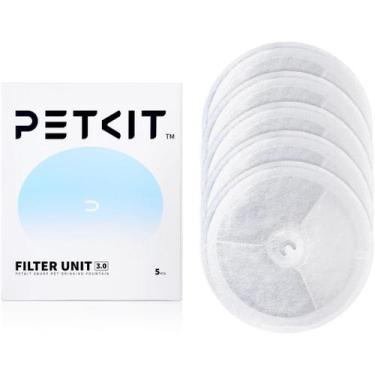 Imagem de Filtro PETKIT 3.0 para Fonte de Água de Gatos  Kit com 5 Unidades para