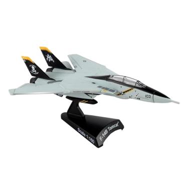 Imagem de Daron Worldwide Trading Postage Stamp F-14 Tomcat Vf-103 Jolly Rogers 1/16o Scale Airplane Model