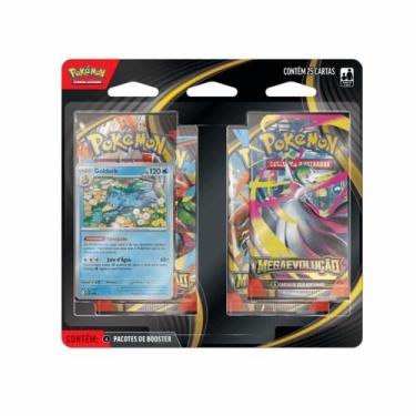 Imagem de Pokémon TCG Quadruplo Megaevolução Golduck Copag