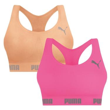 Imagem de Kit 2 Tops Puma Nadador Sem Costura Feminino