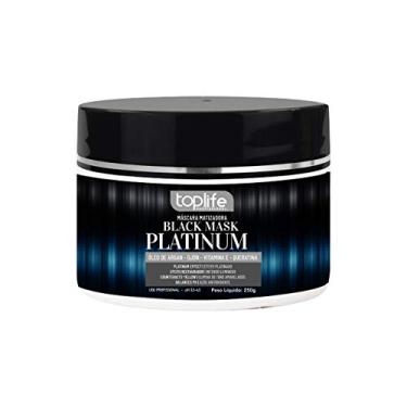 Imagem de Máscara Matizadora Black Platinum para Loiros Toplife Profissional 250g