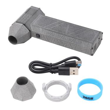 Imagem de WALFRONT Mini Jatos Ventilador Sem Fio de Alta Velocidade Fluxo Ar Portátil Turbo Ventilador Com Bateria 3000mah para Limpeza Poeira Computador Teclado Carro