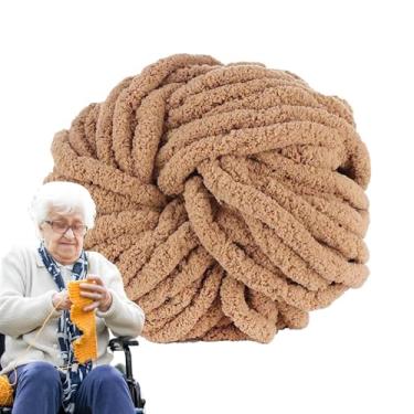 Imagem de Fio Chenille - 27 M Fio Veludo Para Mantas | Artigos Para Tricô e Crochê Para Decoração De Casa Almofada Chapéu Cesta Roupas De Bebé Manta - Chapéu Almofada Roupas Bebê Cama Pet Cachecol