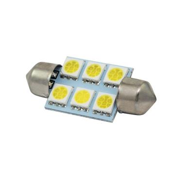 Imagem de Lampada Tarponn LED Torpedo SJ-5050-6SMD - 36MM (PAR)
