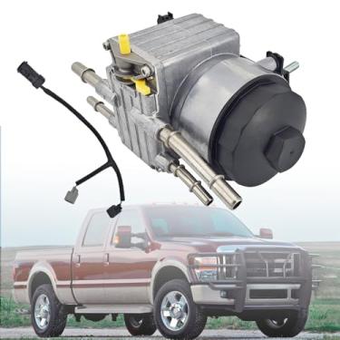 Imagem de Sowyre Bomba de combustível 8C3Z9G282A com chicote de fios compatível com Ford F-250 F-350 F-450 F-550 Super Duty 2008-2010 V8 6.4L Diesel em linha, PFB95