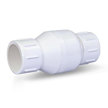 Imagem de Everflow Válvula de retenção de mola de PVC solvente de 3,8 cm 290S112