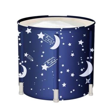 Imagem de Conforto de banheira para adultos, mesmo em ambientes compactos (AZUL)