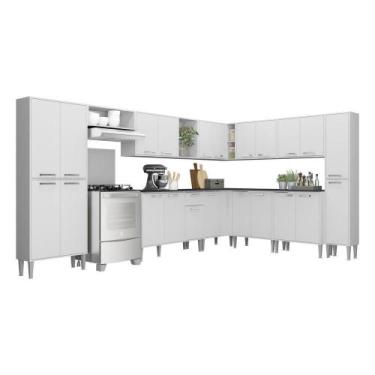 Imagem de Armário De Cozinha Completa 11 Peças Xangai Pop Multimóveis - MULTIMOV