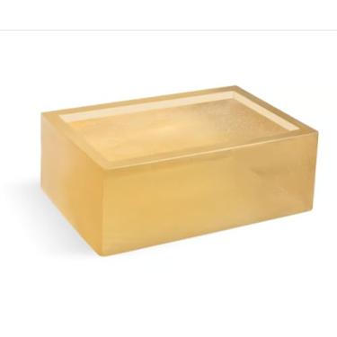 Imagem de Crafter's Choice Base de sabão premium para derreter e derramar glicerina para fazer sabão e projetos de artesanato DIY, bloco de 4,5 kg (mel)