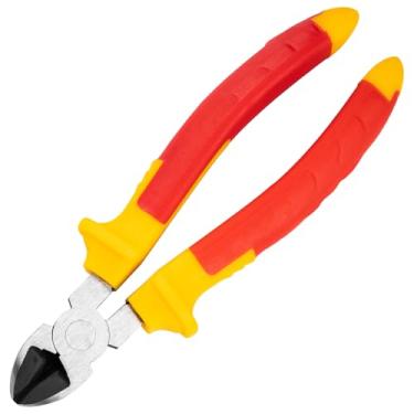 Imagem de MTX Alicate de Corte Diagonal Black Níquel 7" (180 mm) – Aço de Alta Resistência, Revestimento Niquelado Anticorrosão, Cabo Dupla Injeção