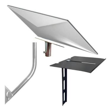 Imagem de Suporte Parede Instalar Antena Geração 3 e suporte roteador - Pasmeyt