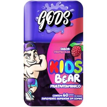 Imagem de CANIBAL INC - Multivitaminico Infantil Goma Kids Bear 60 gomas Framboesa