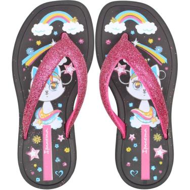 Imagem de Chinelo De Dedo Infantil Ipanema Fluffy Shine Glitter Menina