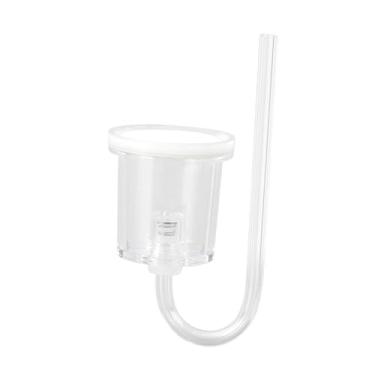 Imagem de Ｂｅｓｇａ Acessórios para atomizador difusor de CO2 acrílico transparente em forma de U para aquário, difusor de bolhas para mesa, plantas aquáticas, sala de, L