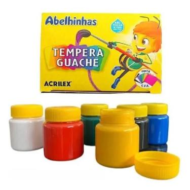 Imagem de Tinta Guache 6 Cores Acrilex 15ml - Acrilex, modelo 1