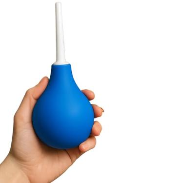 Imagem de Ducha Higiênica Ginecológica íntima Xuca Chuca Enema Anal Vaginal Vários Tamanho Prática e Higiene (160 ML AZUL)