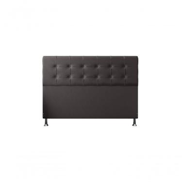 Imagem de Cabeceira Atenas 1,95 Cm Cama Box King Size Suede Marrom