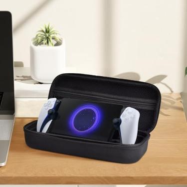 Imagem de Carrying Case Compatible for PlayStation Portal, Protective Hard Shell Portable Travel Carry Handbag Full Protective Case Accessories Compatible for PlayStation 5 Remote Player