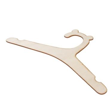 Imagem de Ymiko Cabides de Madeira para Bebês, Em Formato de Urso, Adoráveis ​​e Resistentes, Cabides para Roupas Infantis, Organizadores para Armário de Berçário, Conjunto de 20 Orelhas de