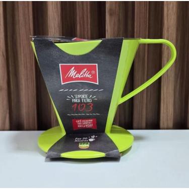 Imagem de Suporte P/ Filtro de Café Melitta N 103 Original Cores Tradicional, Ve