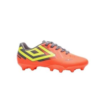 Imagem de Chuteira Umbro Campo Action Jr Coral/grafite/lima 031