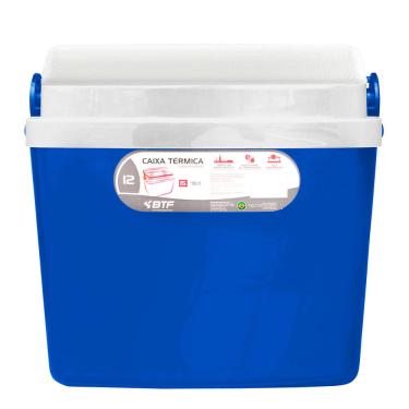 Imagem de Caixa Térmica Botafogo Azul 12L