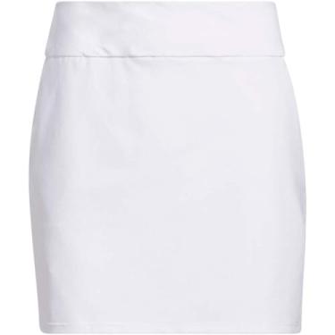 Imagem de adidas Saia feminina Ultimate365 lisa, branca, média, Branco, M