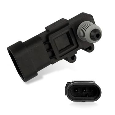 Imagem de Dogary Sensor de pressão do tanque de combustível, 16238399 9377680, sensor de pressão do tanque de porta de ventilação de vapor, sensor para resolver falha de luz piscando, compatível com Delphi