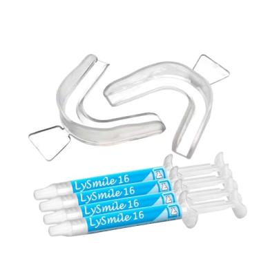 Imagem de Kit 4 Clareador Dental Caseiro Moldeira Lysmile 16% Lysanda