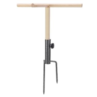 Imagem de GLOGLOW Poleiro de Frango, Barra de Poleiros Com Estacas de Metal para Instalação Ao Ar Livre, de Aves Multifuncional para Galinhas e Pássaros Pequenos de Frango, Galinheiro de Madeira de Pinho