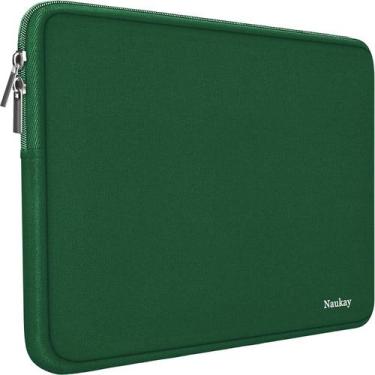 Imagem de Bolsa para laptop Naukay para neoprene resistente à água de 15,6"