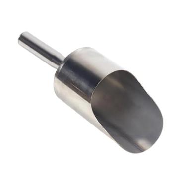 Imagem de Baoblaze Pá de jardinagem manual versátil, à ferrugem, com cabo redondo removível, ideal para plantar, transportar terra, chá e areia, 8.5 Cm X 15 Cm