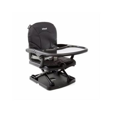 Imagem de Cadeira de Alimentação Portátil Toast Infanti Black Lush